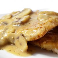 Chicken in Mushroom Gravy