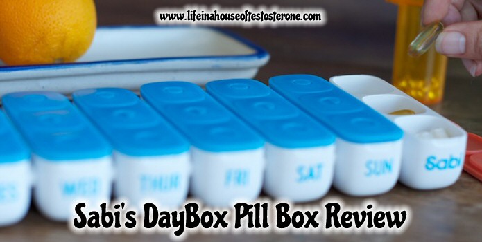 Sabi DayBox Pill Box Review - Life in a House of Testosterone