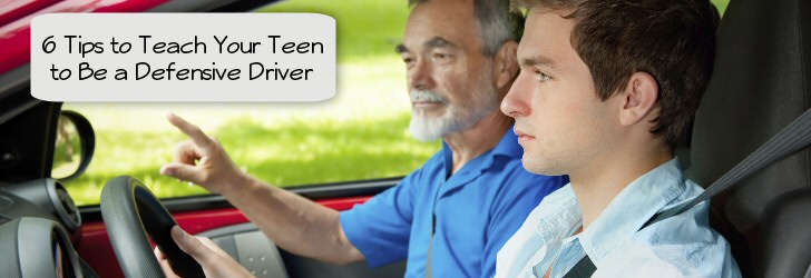 6 Tips to Teach Your Teen to be a Defensive Driver