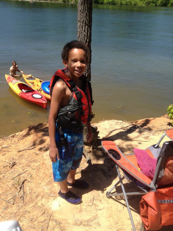 Tre's 1st Camping Trip - He Isn't Missing Home a Bit!