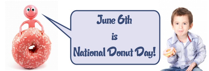 June 6 is National Donut Day!