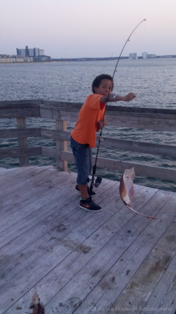 Proud Little Fisherman!