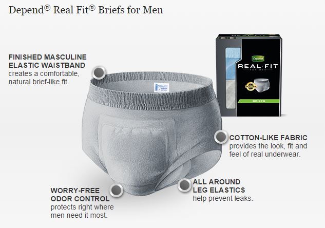 depend real fit briefs for men