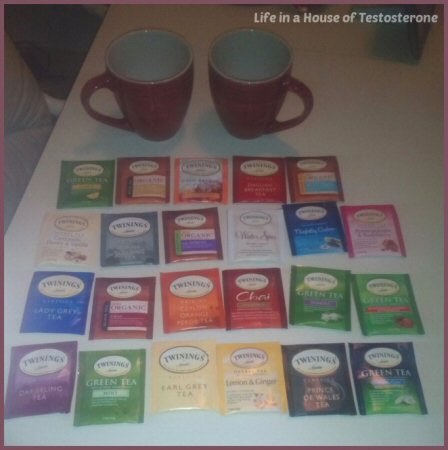 Twinings of London Tea Samples - Life in a House of Testosterone