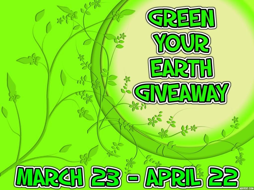 Green Your Earth Giveaway