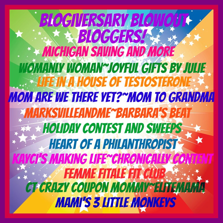 Blogiversary Blowout Bloggers