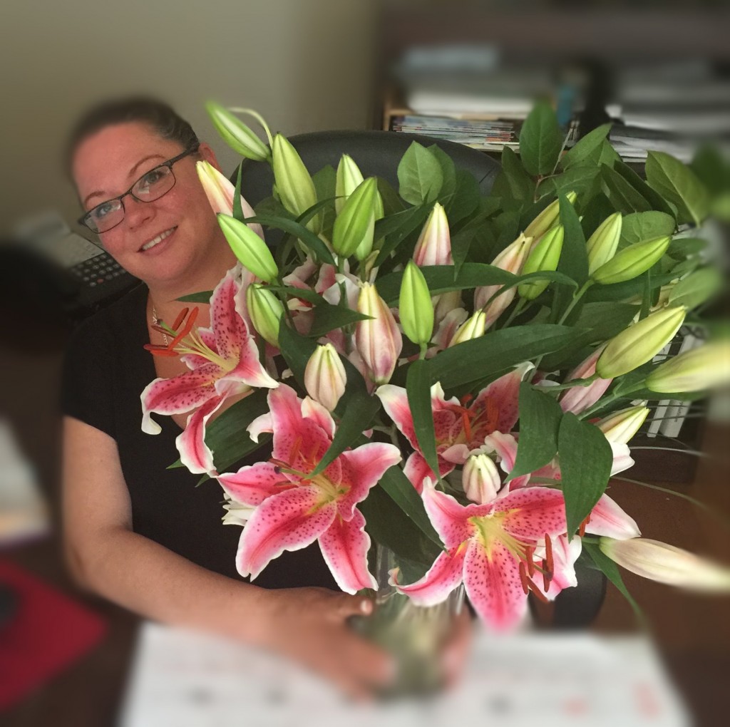 Stargazer Lilies Bouquet from ProFlowers - #CelebrateEveryMom - Brandy Peters Pryor