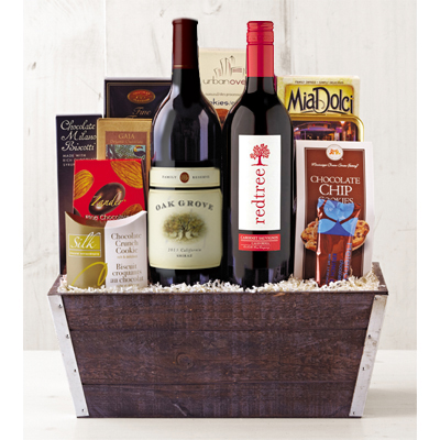 Death by Chocolate Gift Basket - Wine of the Month Club - $88.00