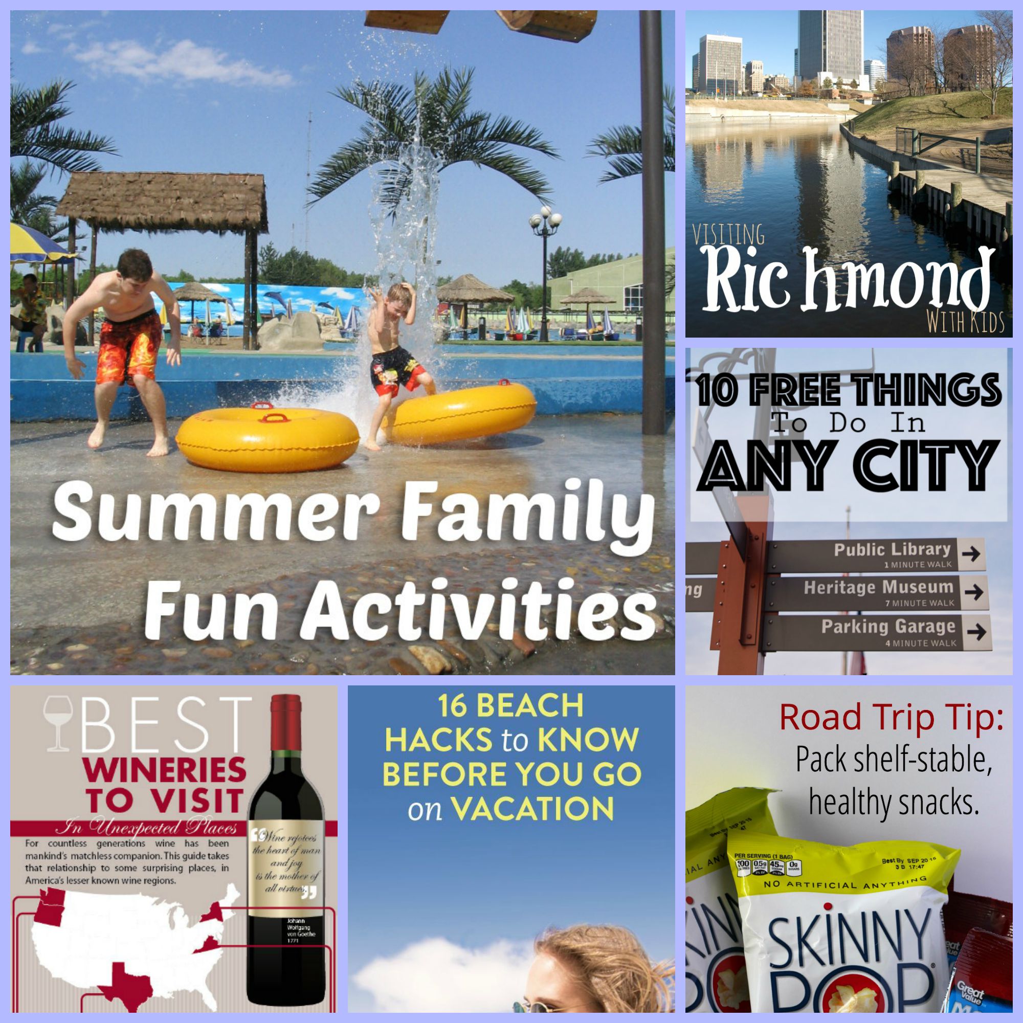 Summer Family Fun Pinterest Roundup July 21-27