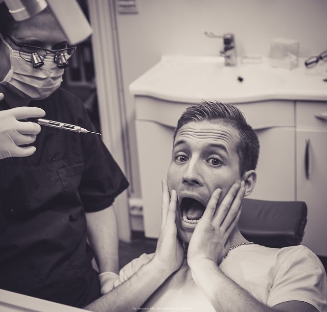 Putting On a Brave Face at the Dentist