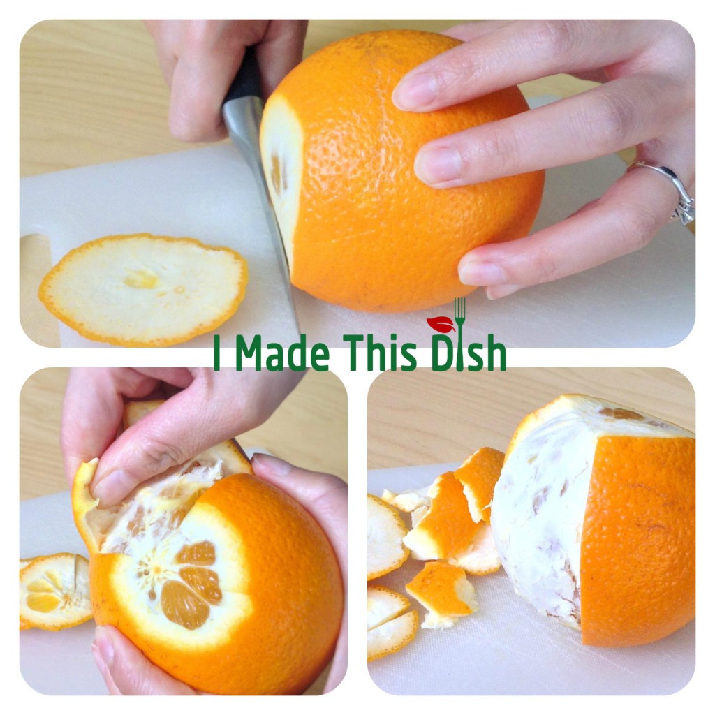 Peel an Orange in 5 Seconds with No Mess