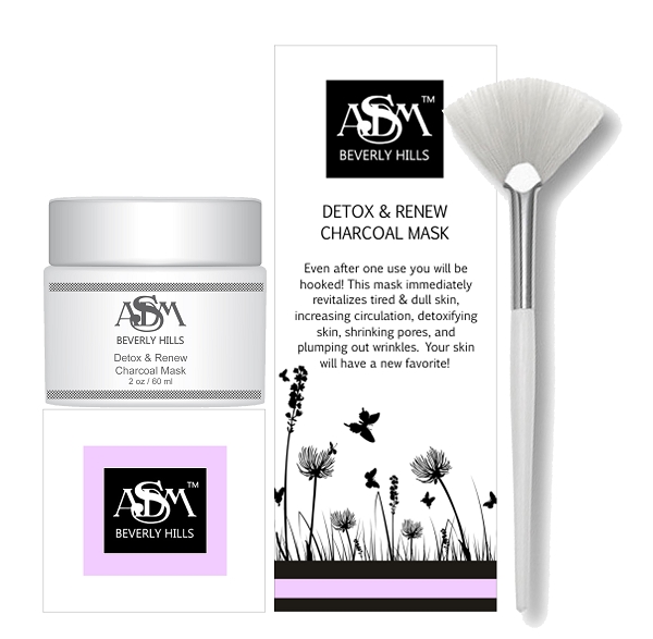 ASDM Beverly Hills Detox & Renew Charcoal Mask Review