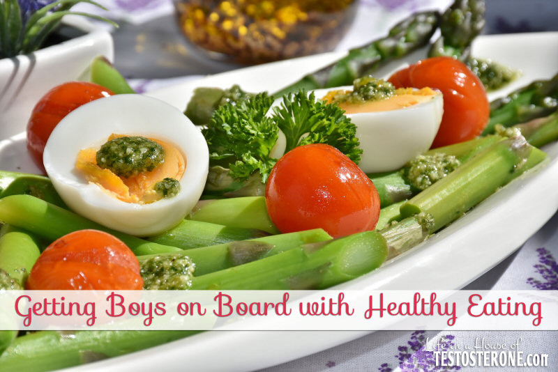 Getting Boys on Board with Healthy Eating