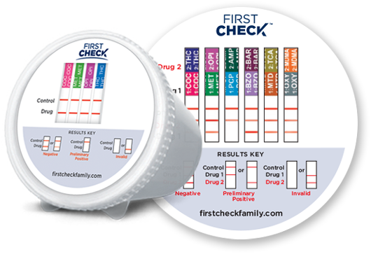 First Check® Home Drug Test - Cup Kit