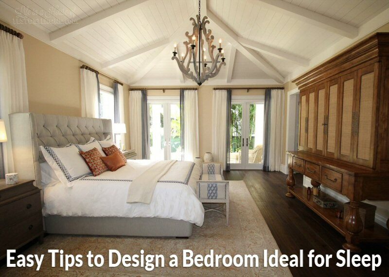 Easy Tips to Design a Bedroom Ideal for Sleep