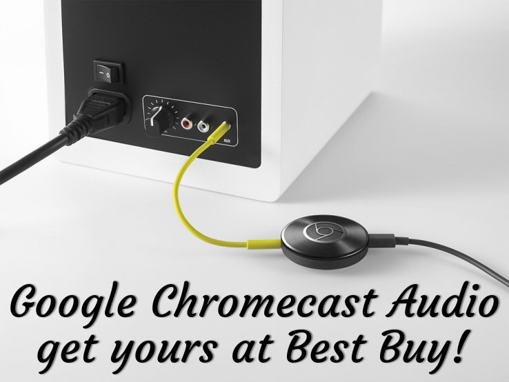 Google @Chromecast Audio: Let the Music Play at @BestBuy Now