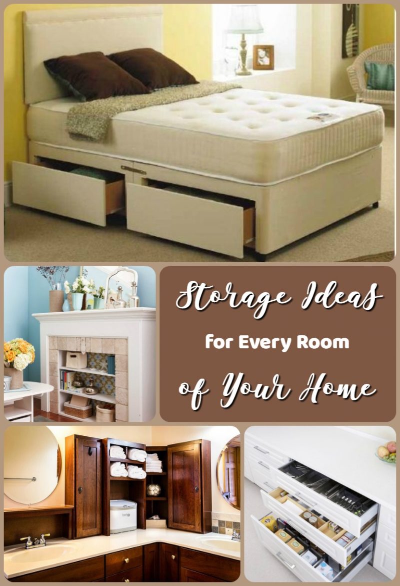 Storage Ideas for Every Room of Your Home