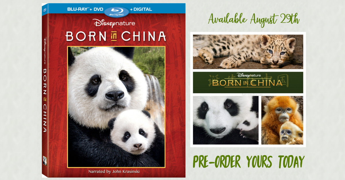 Disneynature’s Born in China Available August 29th