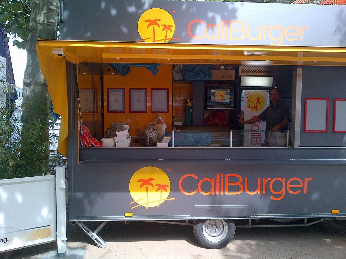 CaliBurger Food Truck - Germany - Super Savvy Side Hustle Ideas For Extra Cash