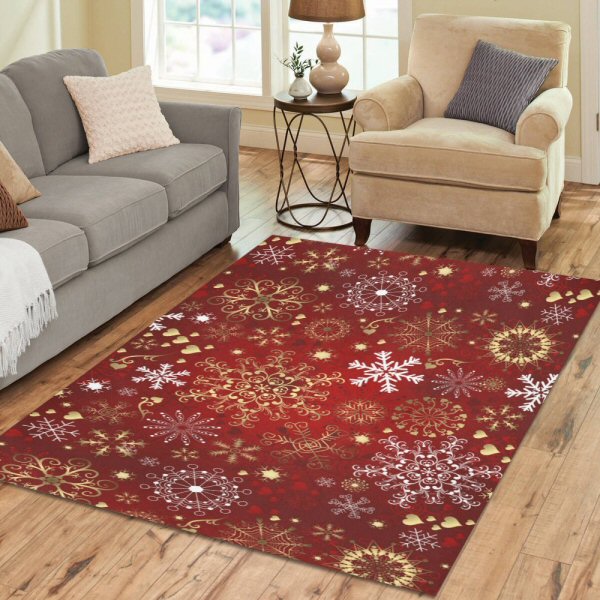 christmas rugs