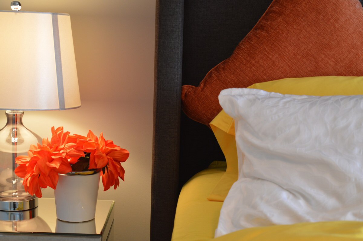 Spare Bedroom - Make It Glam For Guests - Bedside Table