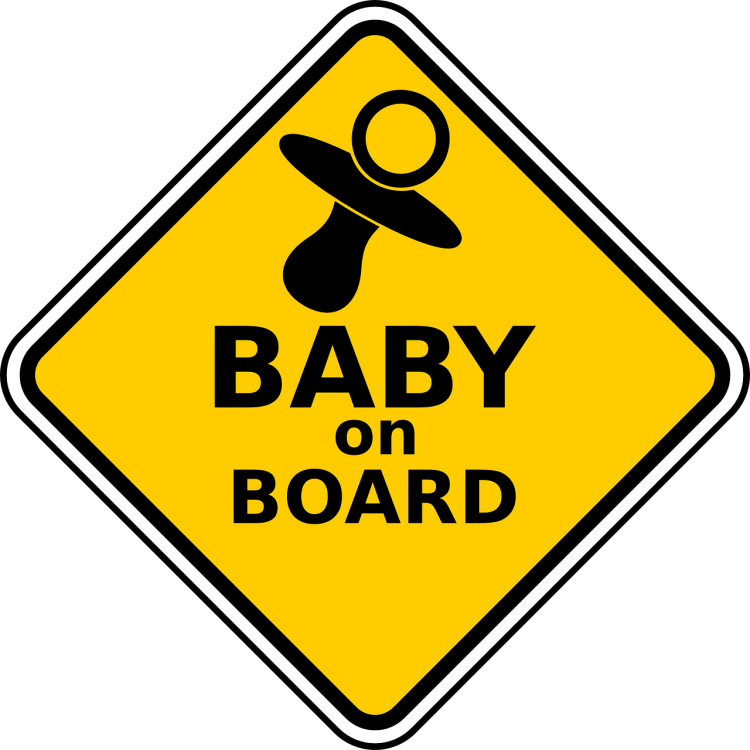 Baby on Board sign