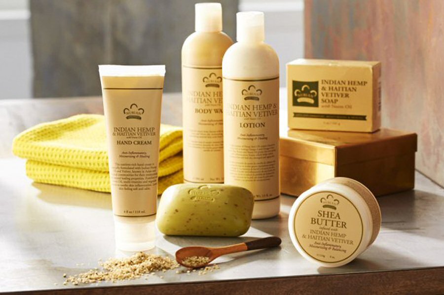 Nubian Heritage Bath and Body Collection - Indian Hemp and Haitian Vetiver with Neem Oil