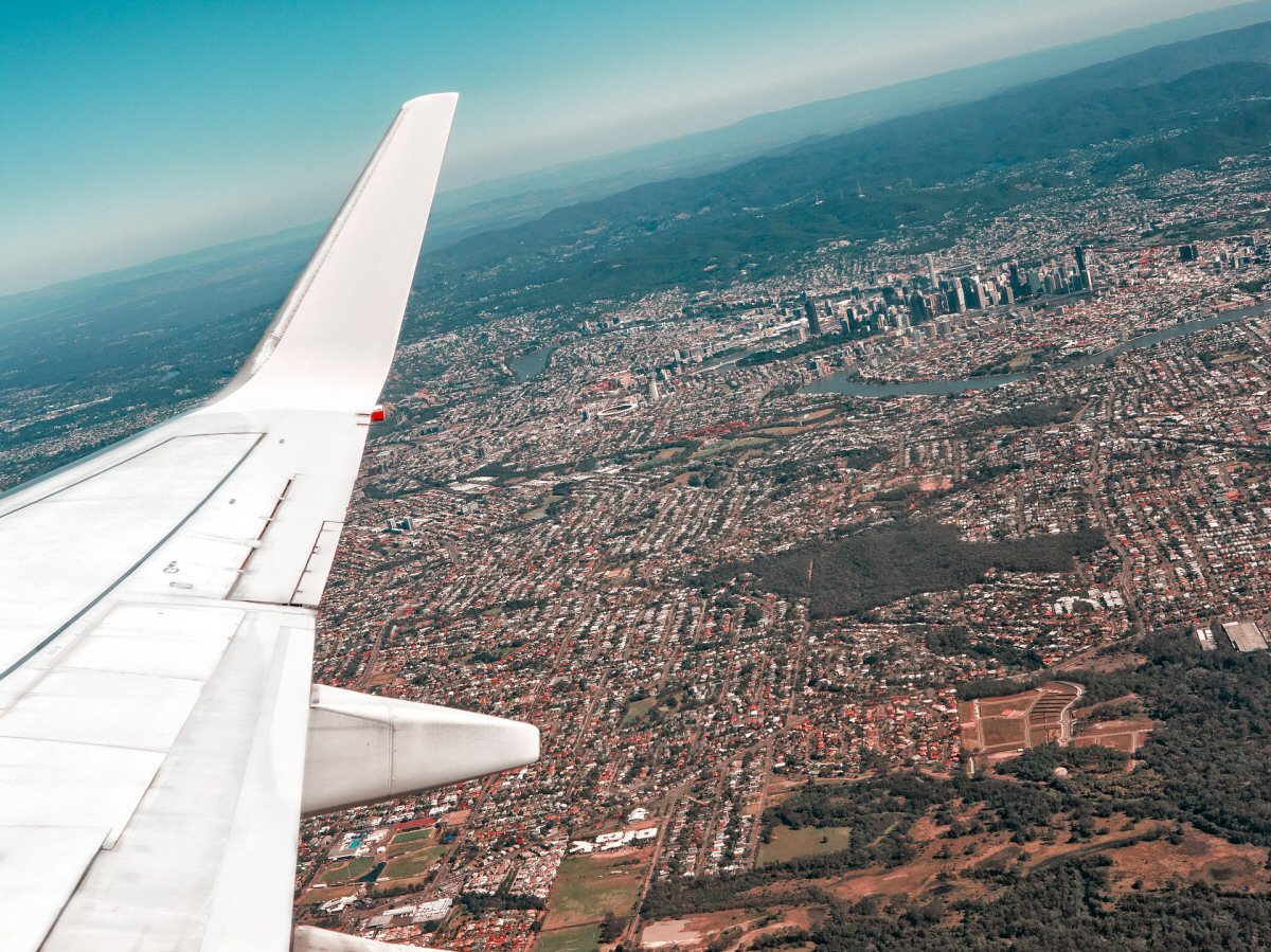 australia arial view