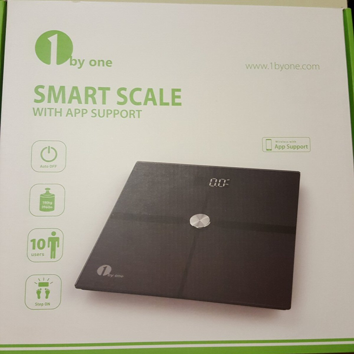 1byone Digital Bluetooth Scale