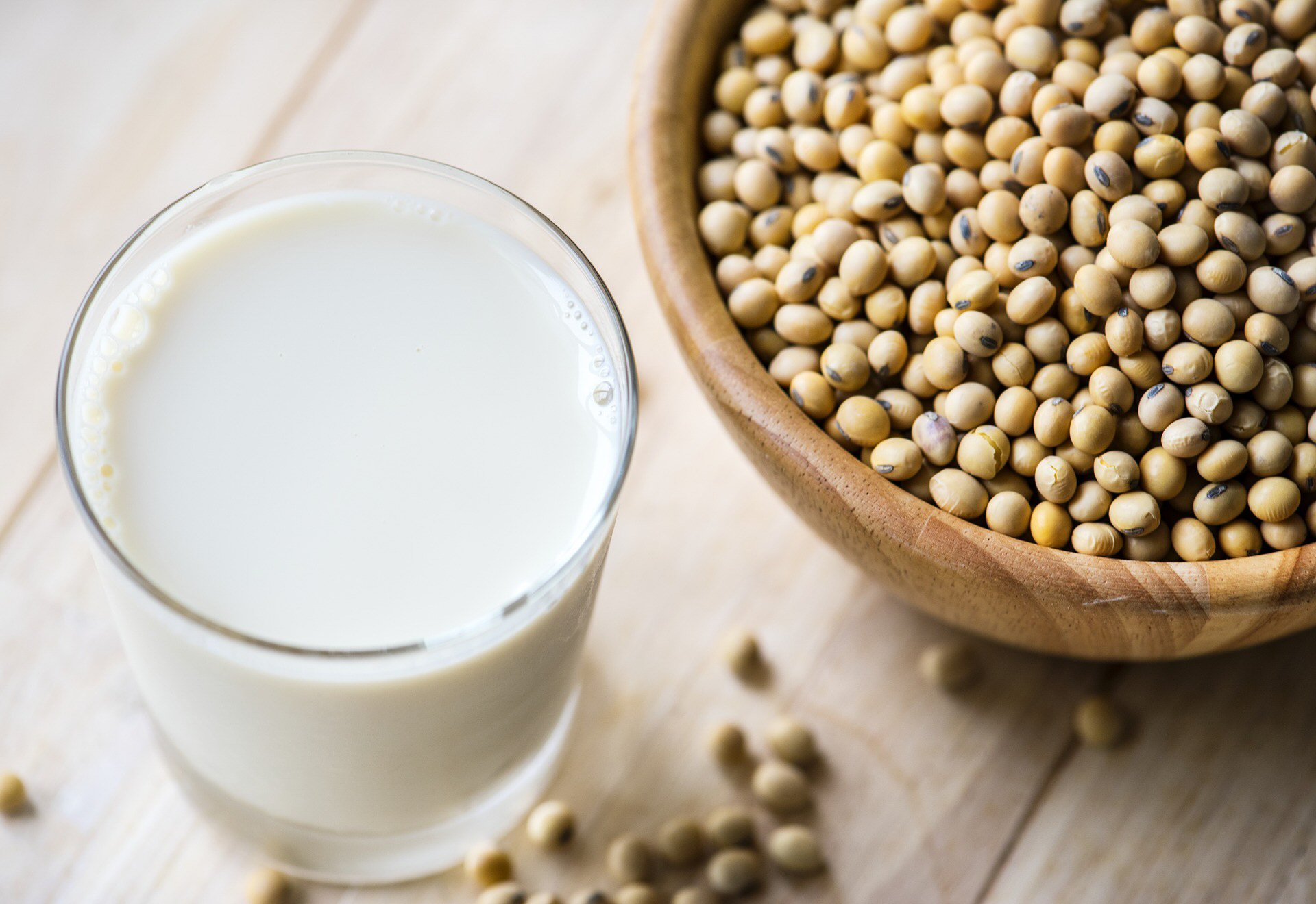 Calcium source - milk and beans