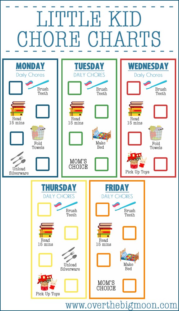 Fun Chore Charts for Kids