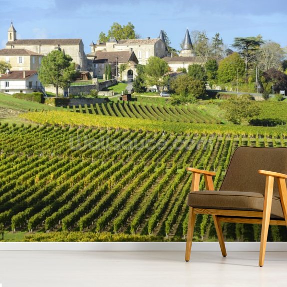 Saint Emilion, Bordeaux Vineyards - Wallsauce.com