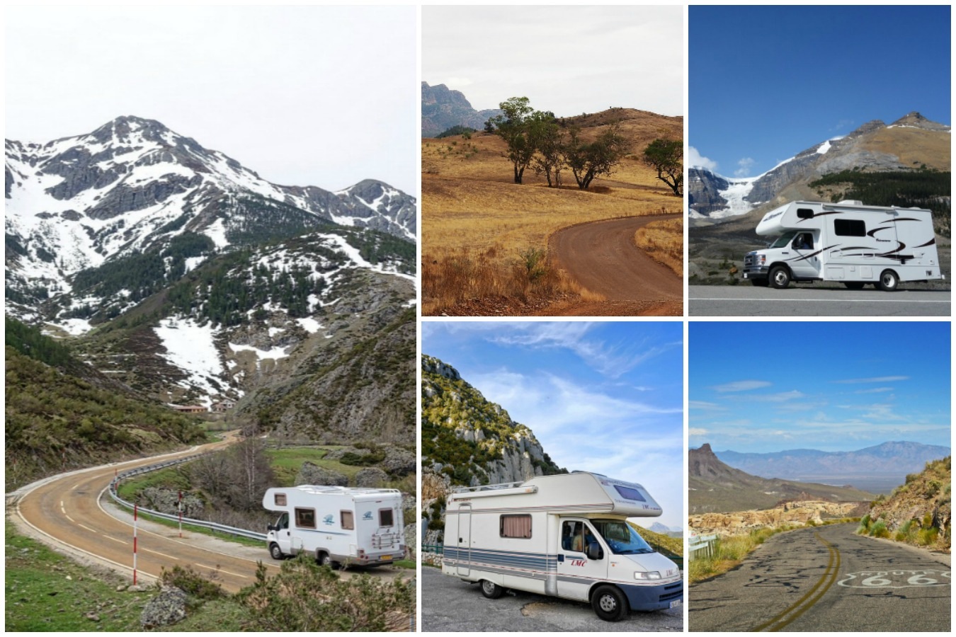 5 Great Motorhome Holiday Destinations