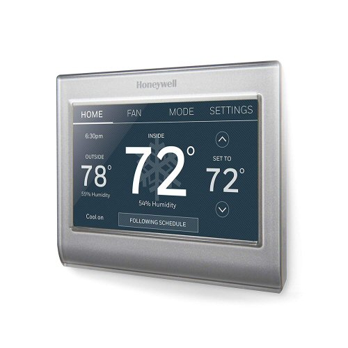 Honeywell RTH9585WF1004/W Home Wi-Fi Smart Color Programmable Thermostat, Alexa Enabled