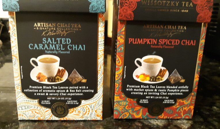 Salted Caramel Chai and Pumpkin Spiced Chai