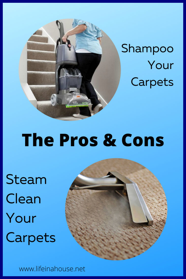 Steam Cleaning Vs. Shampooing Your Carpets