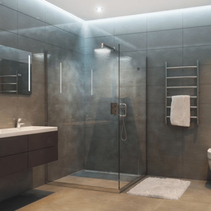 what is the shape of your shower enclosure