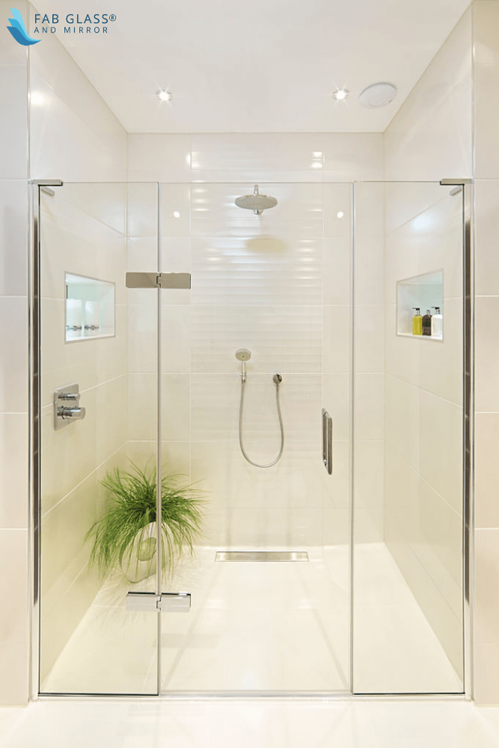 glass shower door or an enclosure?