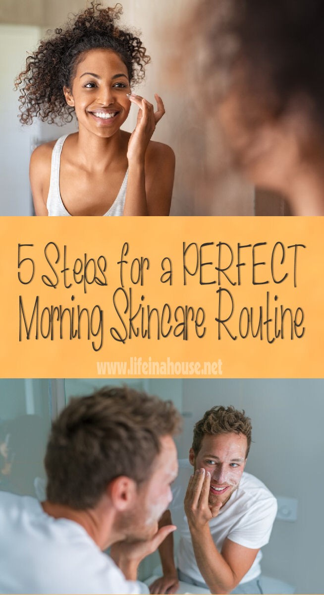 5 steps for the perfect morning skincare routine