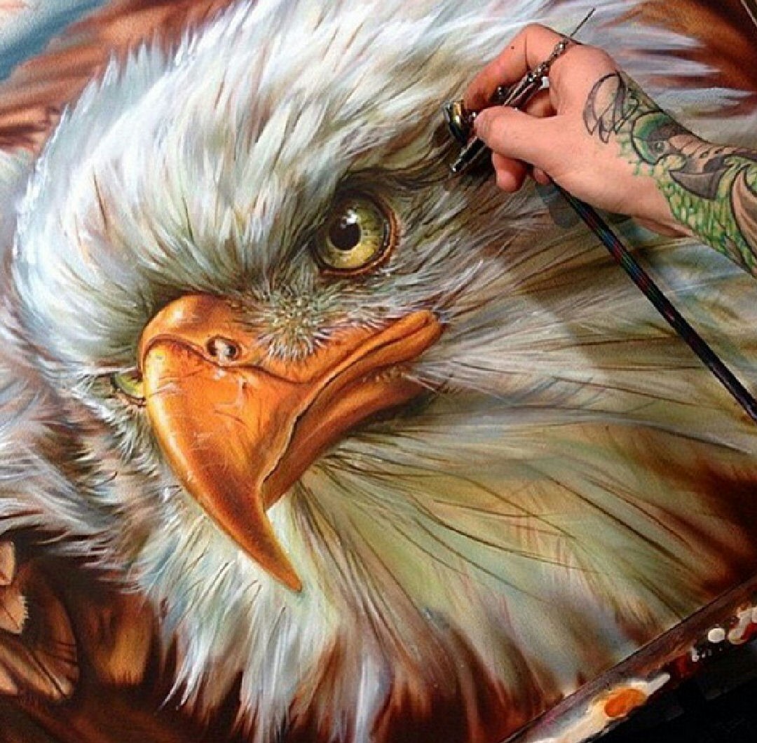 airbrush painting feature