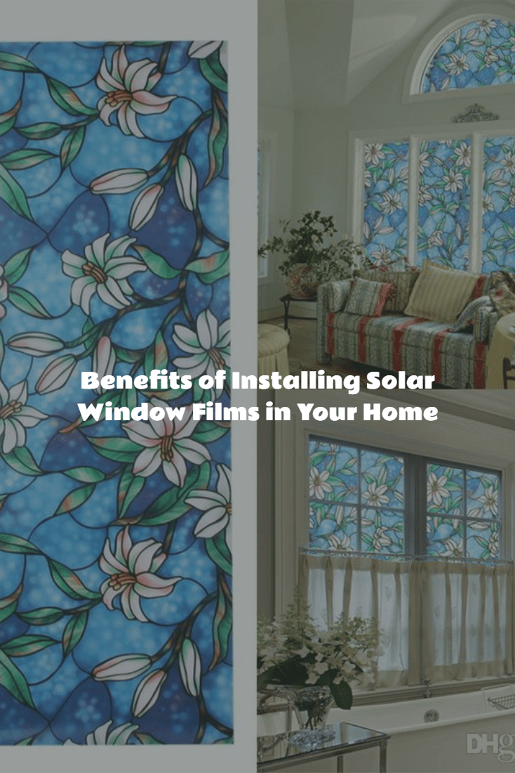 solar window films in home