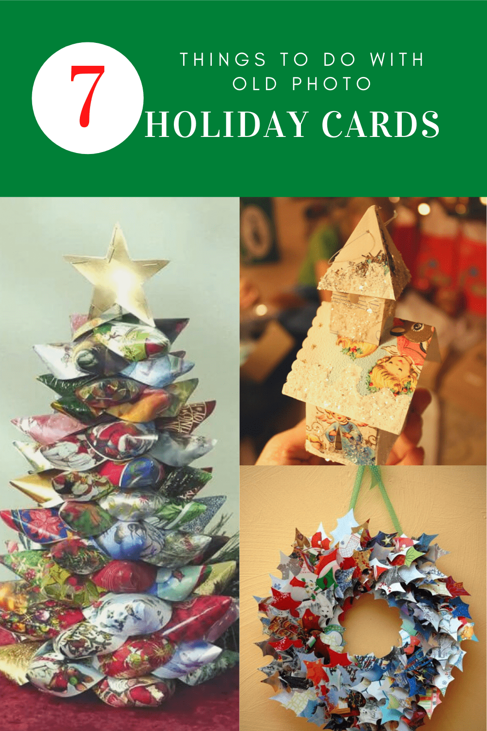 Old Custom Holiday Photo Cards: To Discard or Keep?