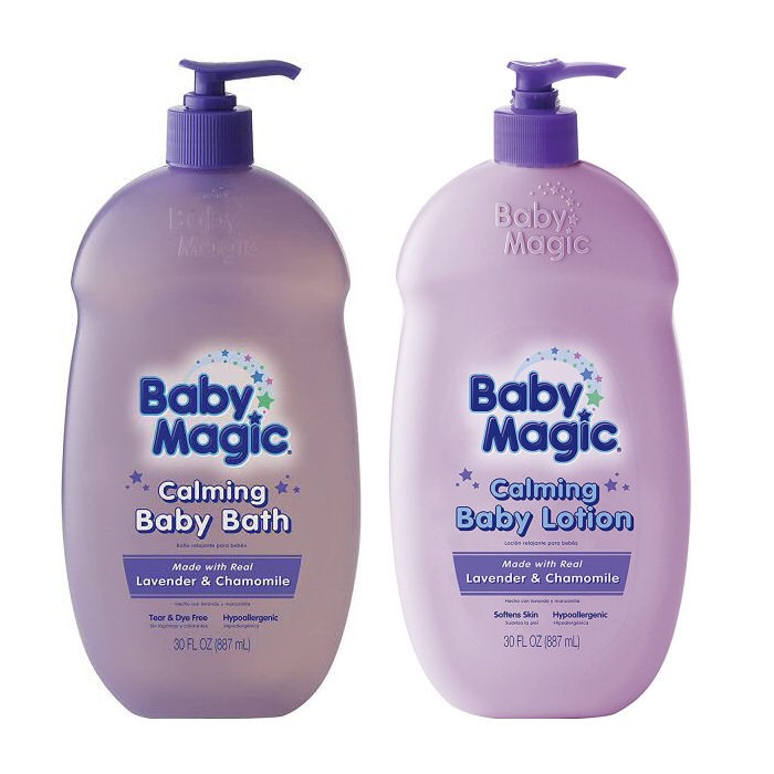 Baby Magic Calming Baby Bath + Lotion