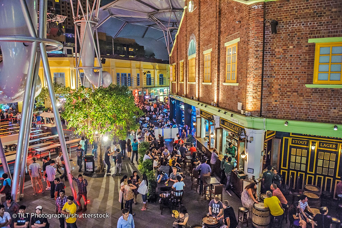 Clarke Quay Nightlife Scene