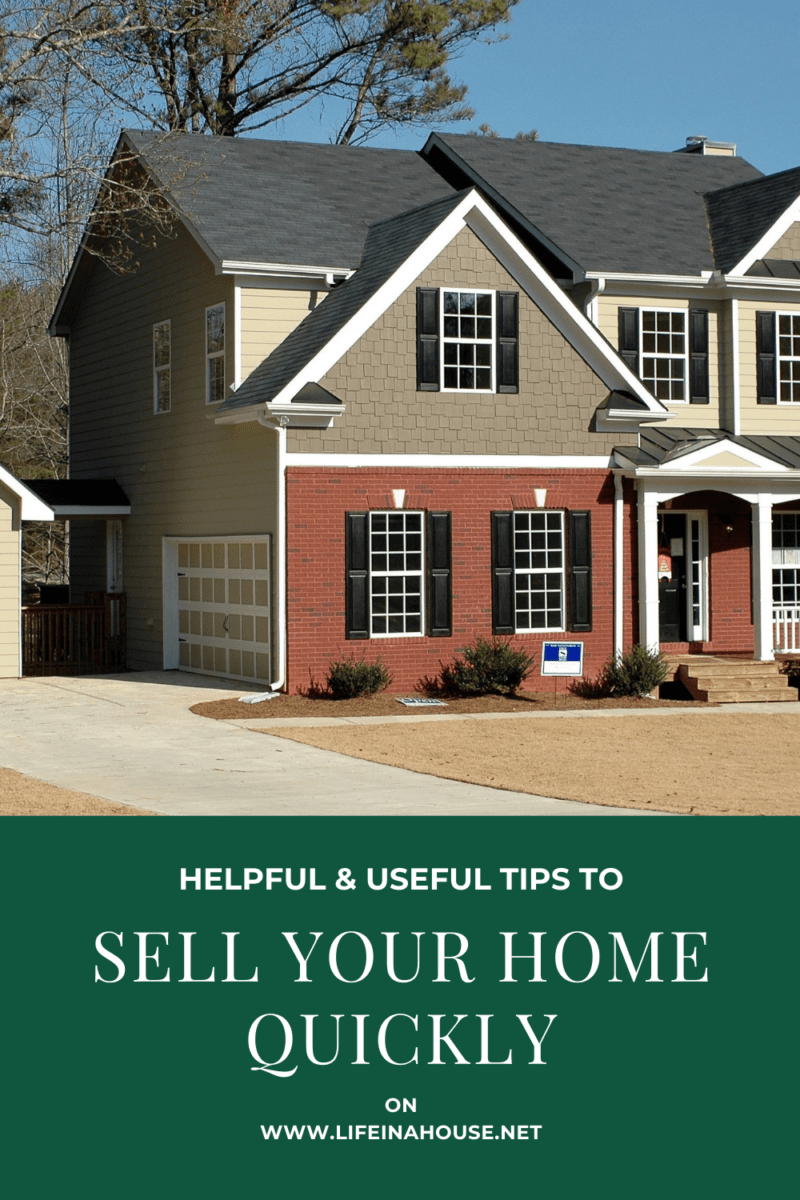 tips to sell your home quickly