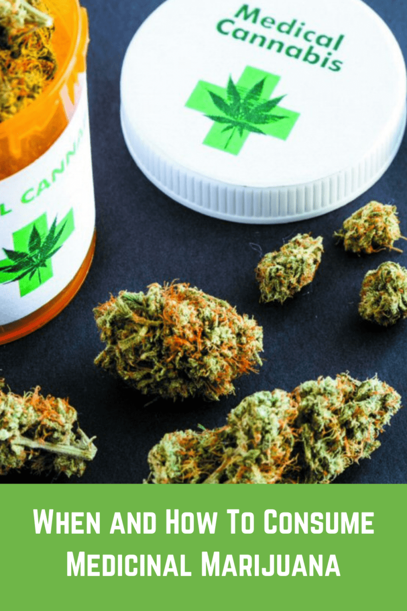 When and How To Consume Medicinal Marijuana