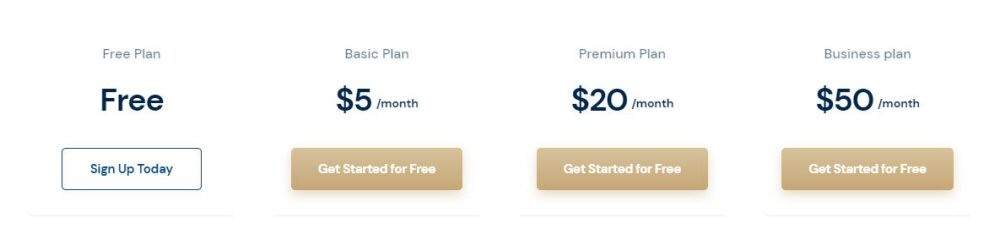 pricing for linkfolio