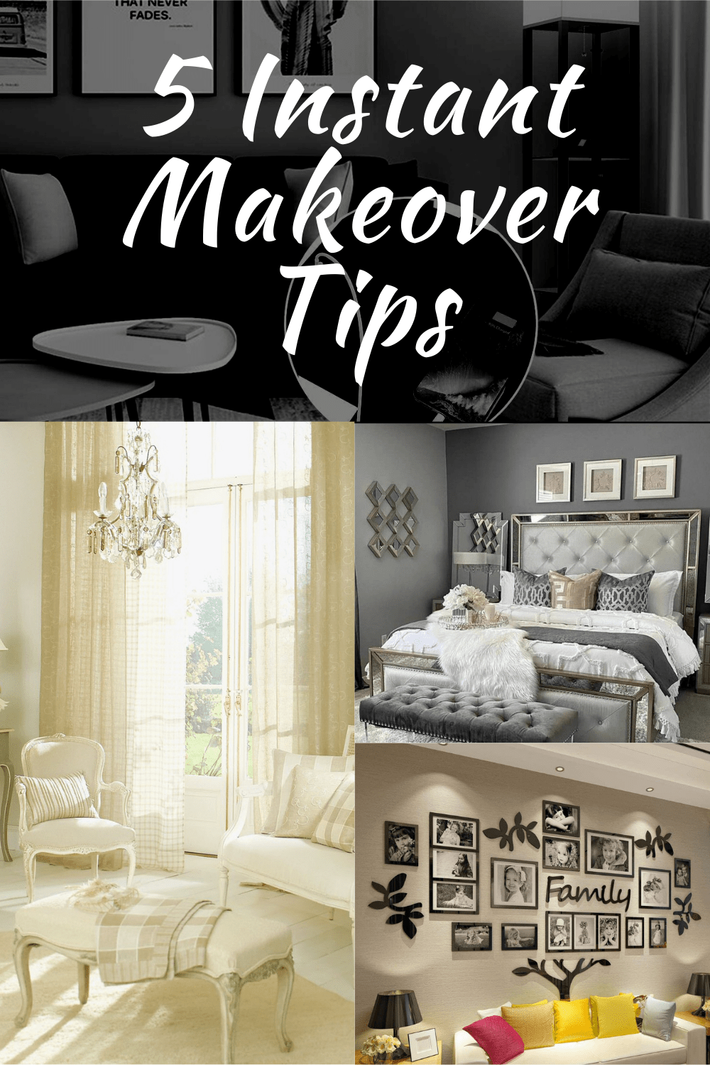 5 Ways to Give Your Home An Instant Makeover