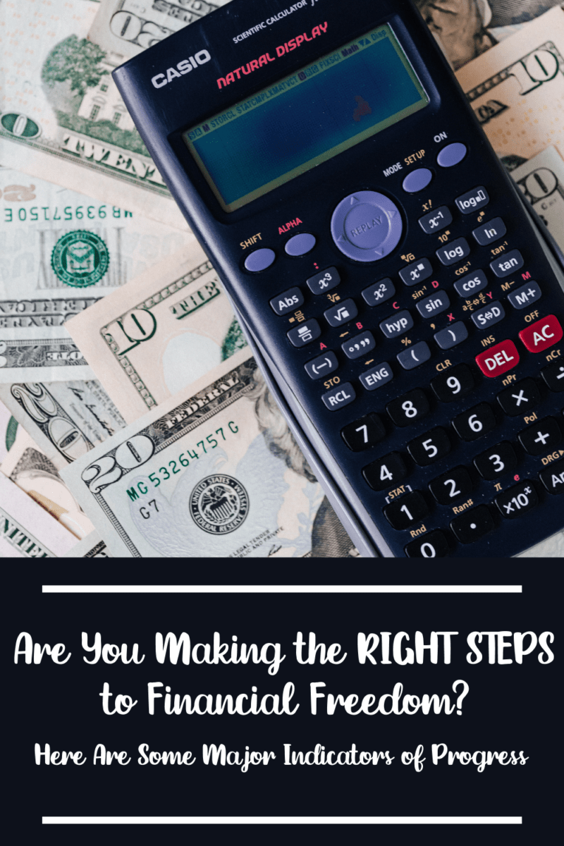 are you making the right steps to financial freedom