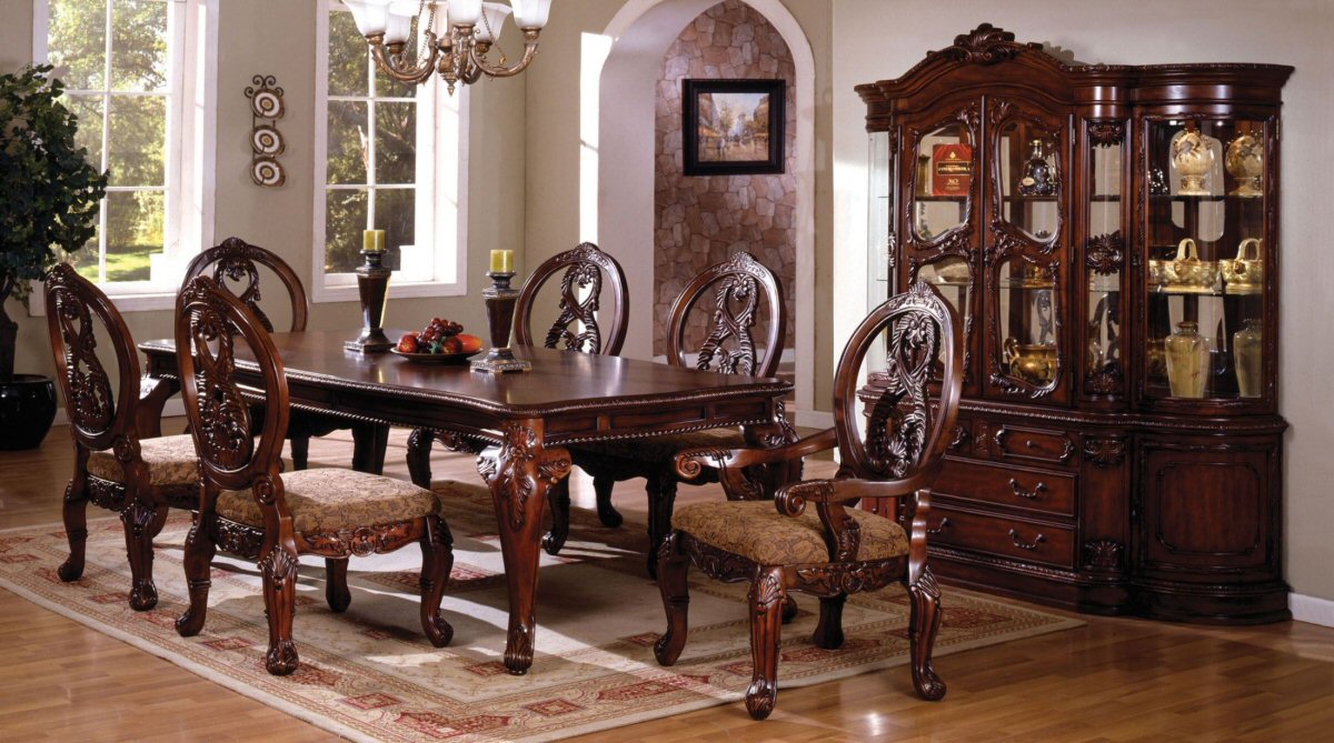 vintage dining room